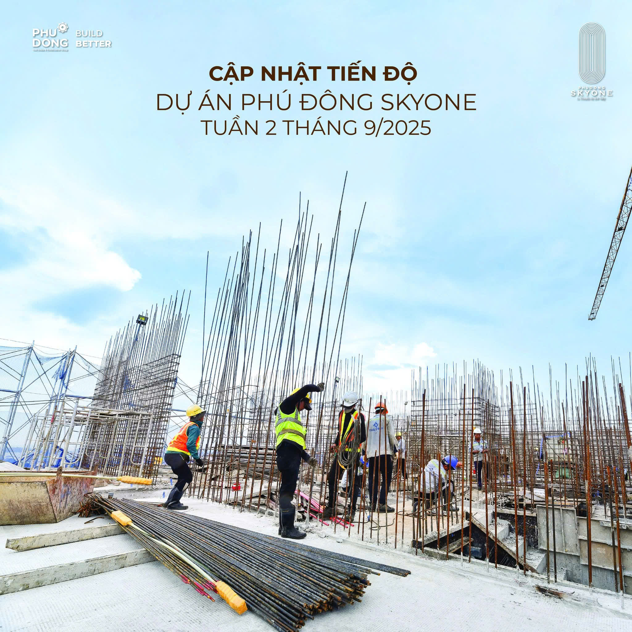 TIẾN ĐỘ skyone